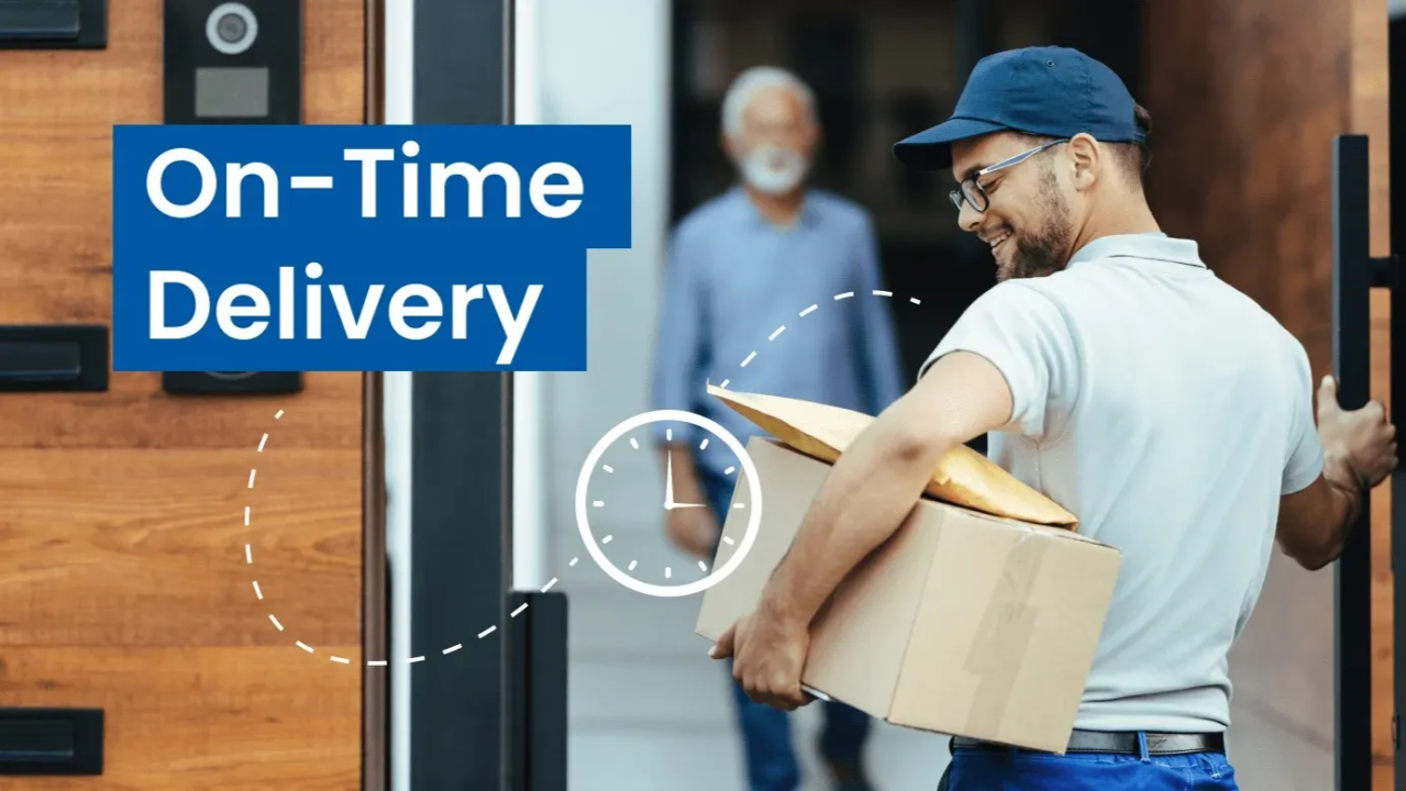 How we ensure on-time global deliveries
